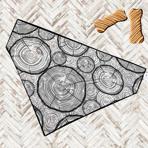 New Red Buffalo Plaid Handmade Reversible Over Collar Dog Bandana XS SM M La… - Picture 3 of 7